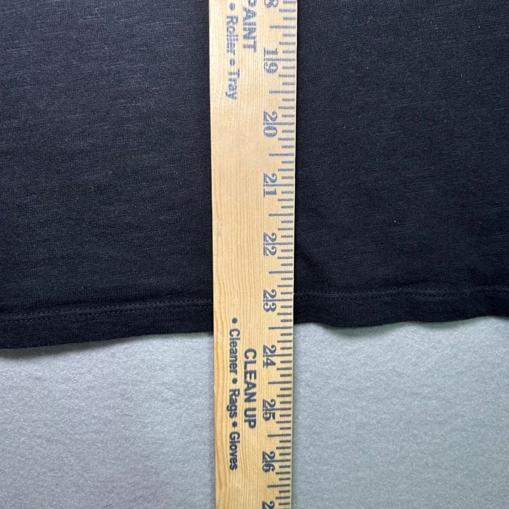 Old Navy T-Shirt Women XL Black V-Neck Short Sleeve Casual‎ Top - Picture 6 of 6